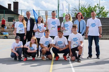 FOTO  Slovenske olimpijske sanje ponesli širom naše občine 60